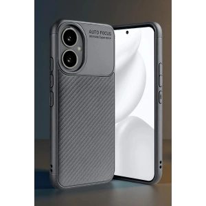 CPT05 Honor 400 Kılıf Auto Focus Karbon Kapak - Gri