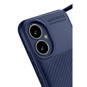 CPT05 Honor 400 Kılıf Auto Focus Karbon Kapak - Lacivert