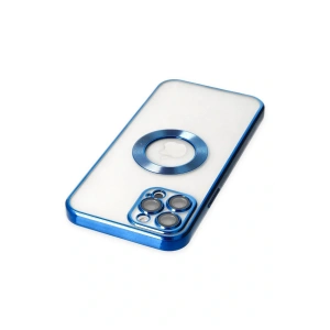 CPT05 iPhone 12 Pro Kılıf Slot Silikon - Mavi