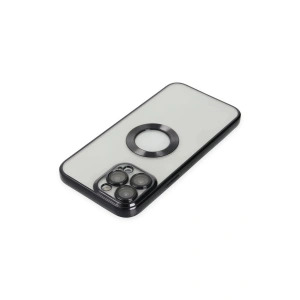 CPT05 iPhone 13 Pro Kılıf Slot Silikon - Siyah