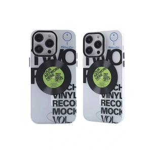 CPT05 iPhone 14 Pro Max Kılıf Apollo Magneticsafe Desenli Kapak - Apollo Şeffaf - 5