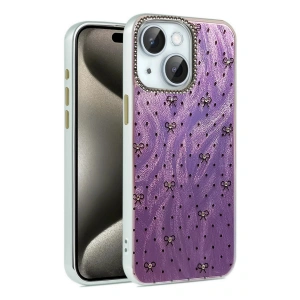 CPT05 iPhone 15 Plus Kılıf Blade Aynalı Desenli Kapak - Desen 2