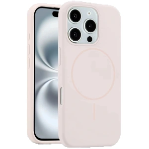 CPT05 iPhone 16 Pro Kılıf Jully Magsafe Kapak - Pembe