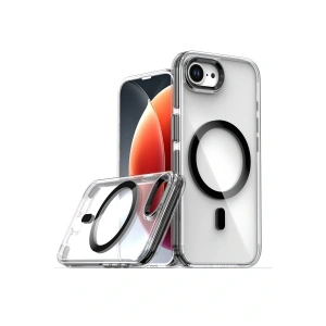 CPT05 iPhone 16E Bella Magsafe Kapak - Siyah