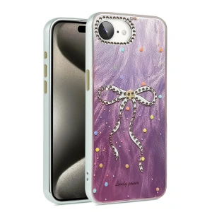 CPT05 iPhone 16E Kılıf Blade Aynalı Desenli Kapak - Desen 3