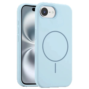 CPT05 iPhone 16E Kılıf Jully Magsafe Kapak - Mavi