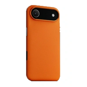 CPT05 iPhone 17 Air Wonder Deri Magsafe Kapak - Turuncu