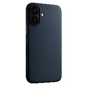 CPT05 iPhone 17 Wonder Deri Magsafe Kapak - Lacivert
