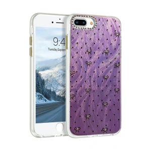 CPT05 iPhone 7 Plus Kılıf Blade Aynalı Desenli Kapak - Desen 2