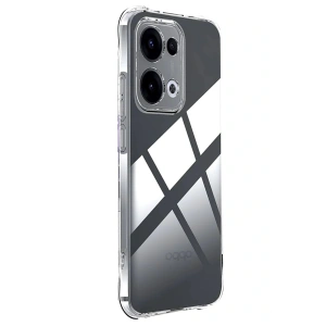 CPT05 Oppo A6 Pro 4G Lüx Şeffaf Silikon - Şeffaf