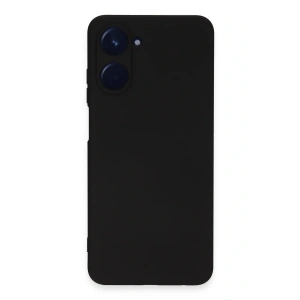 CPT05 Realme 10 4G Kılıf Nano içi Kadife Silikon - Siyah
