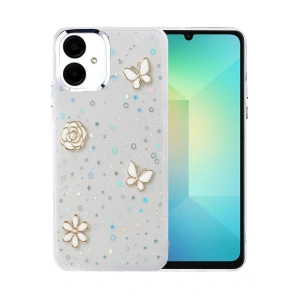 CPT05 Samsung Galaxy A06 Fiyonk Desenli Kapak - Desen 2