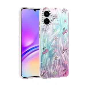 CPT05 Samsung Galaxy A06 Kılıf Blade Aynalı Desenli Kapak - Desen 4