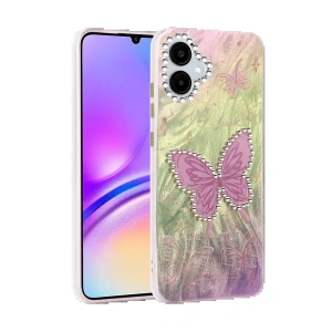 CPT05 Samsung Galaxy A06 Kılıf Blade Aynalı Desenli Kapak - Desen 5