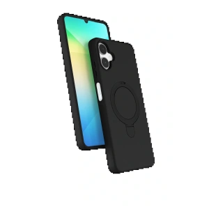 CPT05 Samsung Galaxy A06 Regal Magsafe Standlı Kapak - Siyah