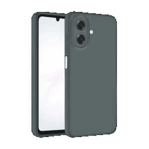 CPT05 Samsung Galaxy A07 4G Nano içi Kadife Silikon - Gri