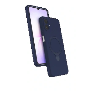 CPT05 Samsung Galaxy A07 4G Regal Magsafe Standlı Kapak - Lacivert