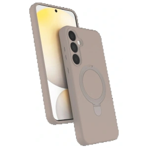 CPT05 Samsung Galaxy A25 5G Regal Magsafe Standlı Kapak - Çöl Titanyum