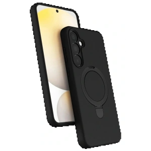 CPT05 Samsung Galaxy A25 5G Regal Magsafe Standlı Kapak - Siyah