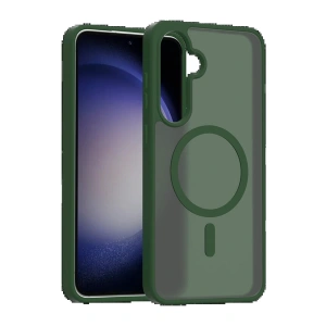 CPT05 Samsung Galaxy A26 Jota Magsafe Kapak - Koyu Yeşil