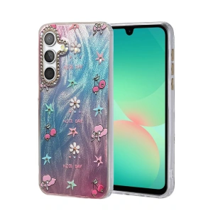 CPT05 Samsung Galaxy A26 Kılıf Blade Aynalı Desenli Kapak - Desen 4