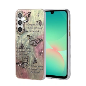 CPT05 Samsung Galaxy A26 Kılıf Blade Aynalı Desenli Kapak - Desen 6