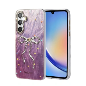 CPT05 Samsung Galaxy A34 5G Kılıf Blade Aynalı Desenli Kapak - Desen 1