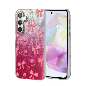 CPT05 Samsung Galaxy A35 5G Kılıf Blade Aynalı Desenli Kapak - Desen 3