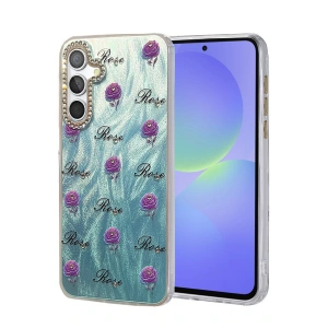 CPT05 Samsung Galaxy A36 Kılıf Blade Aynalı Desenli Kapak - Desen 9