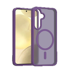 CPT05 Samsung Galaxy A56 Jota Magsafe Kapak - Derin Mor