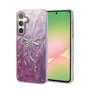 CPT05 Samsung Galaxy A56 Kılıf Blade Aynalı Desenli Kapak - Desen 1