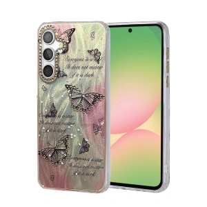 CPT05 Samsung Galaxy A56 Kılıf Blade Aynalı Desenli Kapak - Desen 6