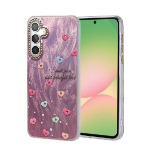 CPT05 Samsung Galaxy A56 Kılıf Blade Aynalı Desenli Kapak - Desen 8