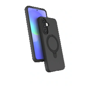CPT05 Samsung Galaxy A56 Regal Magsafe Standlı Kapak - Siyah