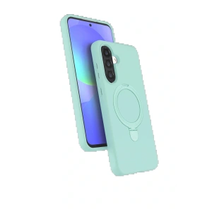 CPT05 Samsung Galaxy A56 Regal Magsafe Standlı Kapak - Su Yeşili
