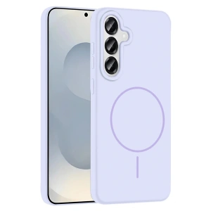 CPT05 Samsung Galaxy S23 FE Kılıf Jully Magsafe Kapak - Lila