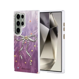 CPT05 Samsung Galaxy S23 Ultra Kılıf Blade Aynalı Desenli Kapak - Desen 1