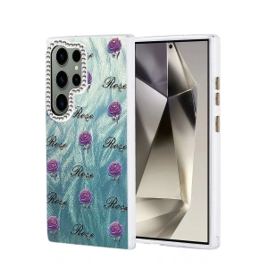 CPT05 Samsung Galaxy S23 Ultra Kılıf Blade Aynalı Desenli Kapak - Desen 9