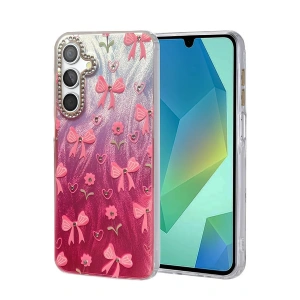 CPT05 Samsung Galaxy S24 FE Kılıf Blade Aynalı Desenli Kapak - Desen 3