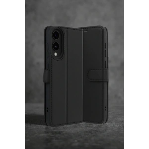 CPT05 Samsung Galaxy S25 Edge Trend S Plus Kapaklı Kılıf - Siyah