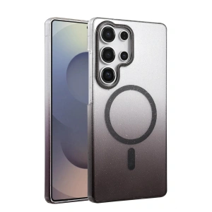 CPT05 Samsung Galaxy S25 Ultra Glossy Magsafe Kapak - Siyah