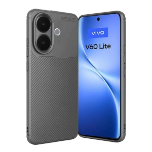 CPT05 Vivo V60 Lite Auto Focus Karbon Kapak - Gri