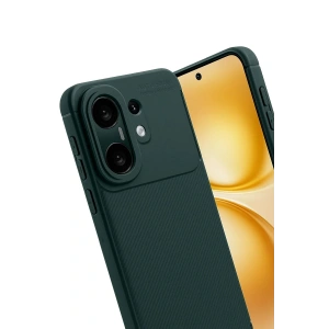 CPT05 Vivo X200 FE Auto Focus Karbon Kapak - Koyu Yeşil