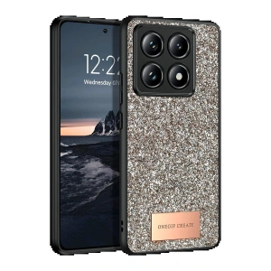 CPT05 Xiaomi Mi 14T Pro Bright Simli Kapak - Gold