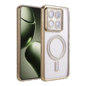 CPT05 Xiaomi Mi 14T Pro Joke Simli Magneticsafe Kılıf - Gold