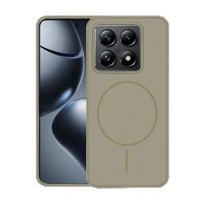CPT05 Xiaomi Mi 14T Pro Kılıf Jully Magsafe Kapak - Çöl Titanyum