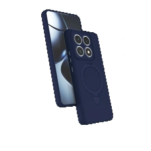 CPT05 Xiaomi Mi 14T Pro Regal Magsafe Standlı Kapak - Lacivert