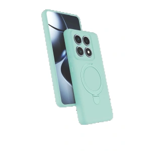 CPT05 Xiaomi Mi 14T Pro Regal Magsafe Standlı Kapak - Su Yeşili