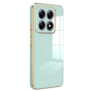 CPT05 Xiaomi Mi 14T Pro Volet Silikon - Açık Yeşil