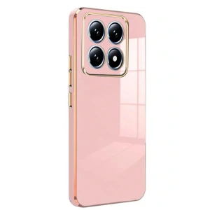 CPT05 Xiaomi Mi 14T Pro Volet Silikon - Pembe